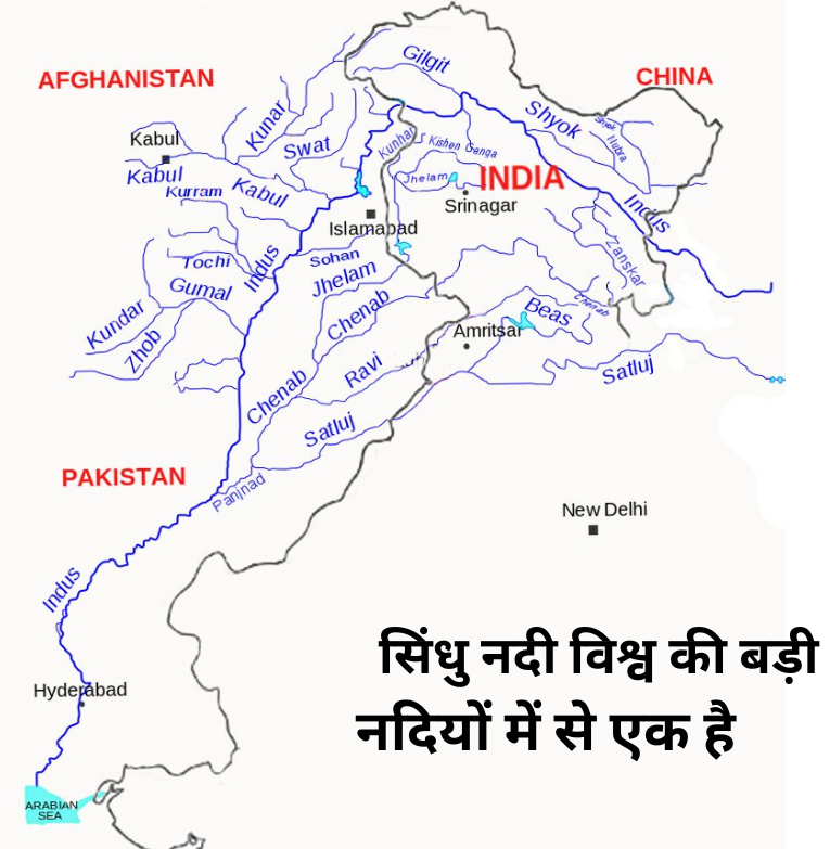 हमारे भारत की नदी प्रणालिया River systems of our India